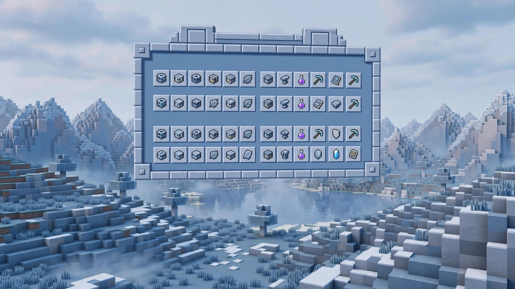 Mod Menu mod download showing a tidy Minecraft mod list screen