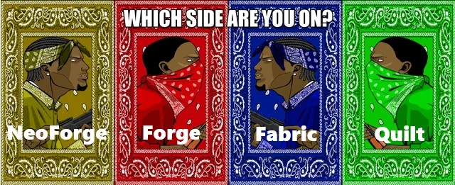 Forge vs. NeoForge vs. Fabric vs. Quilt banner image